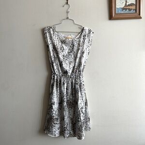 Alice and Olivia Silk Dress. Animal Print